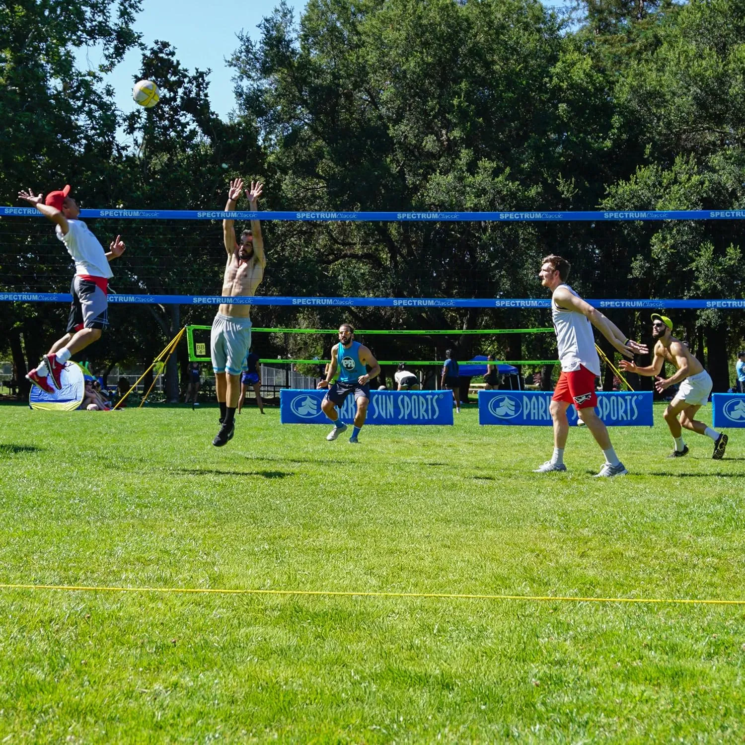 Park & Sun Sports Spectrum Classic: Adjustable Professional Outdoor Volleyball Net System