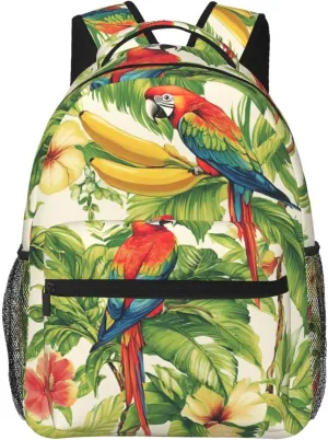 Parrot Practical Backpack For Trekking Women/Female Commute