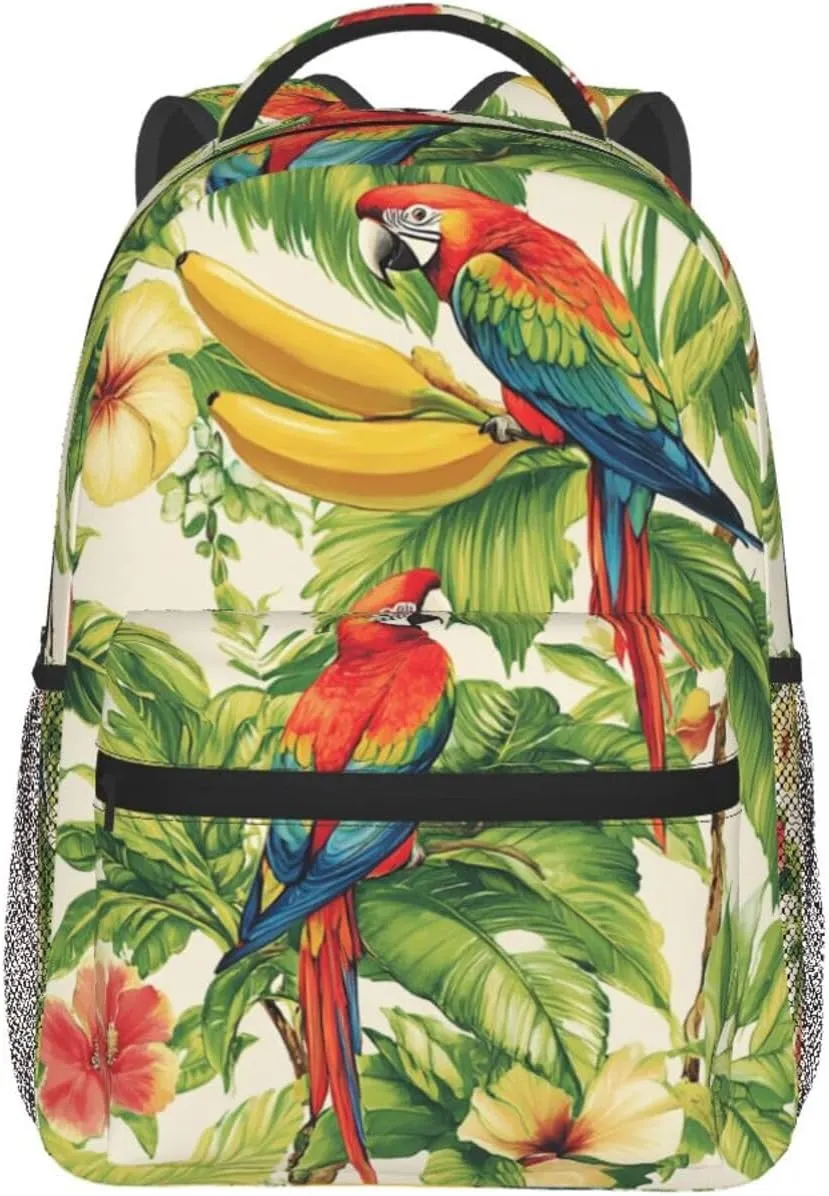 Parrot Practical Backpack For Trekking Women/Female Commute