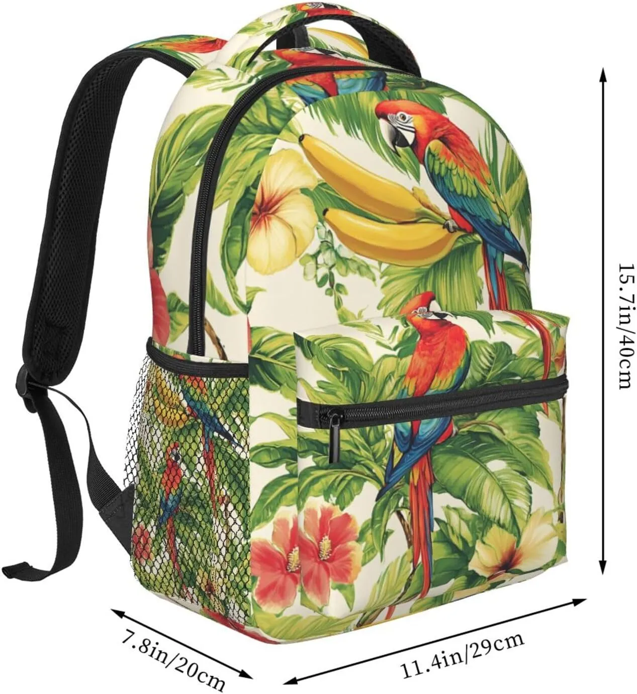Parrot Practical Backpack For Trekking Women/Female Commute