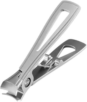 PartyKindom Stainless Steel Nail Cutter Nail Clier Manicure Tool Flexible Nail Clipper for Seniors Arthritic Hands