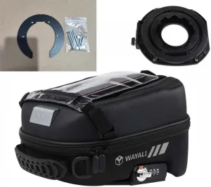 Password Fuel Tank Bag with Tank Adapter Ring Navigation Package Storage Bag for Trident Street Triple Tiger Daytona 660 800 9001050 1200 For Aprilia SHIVER 750 For Benelli BN 302 600 TRK702