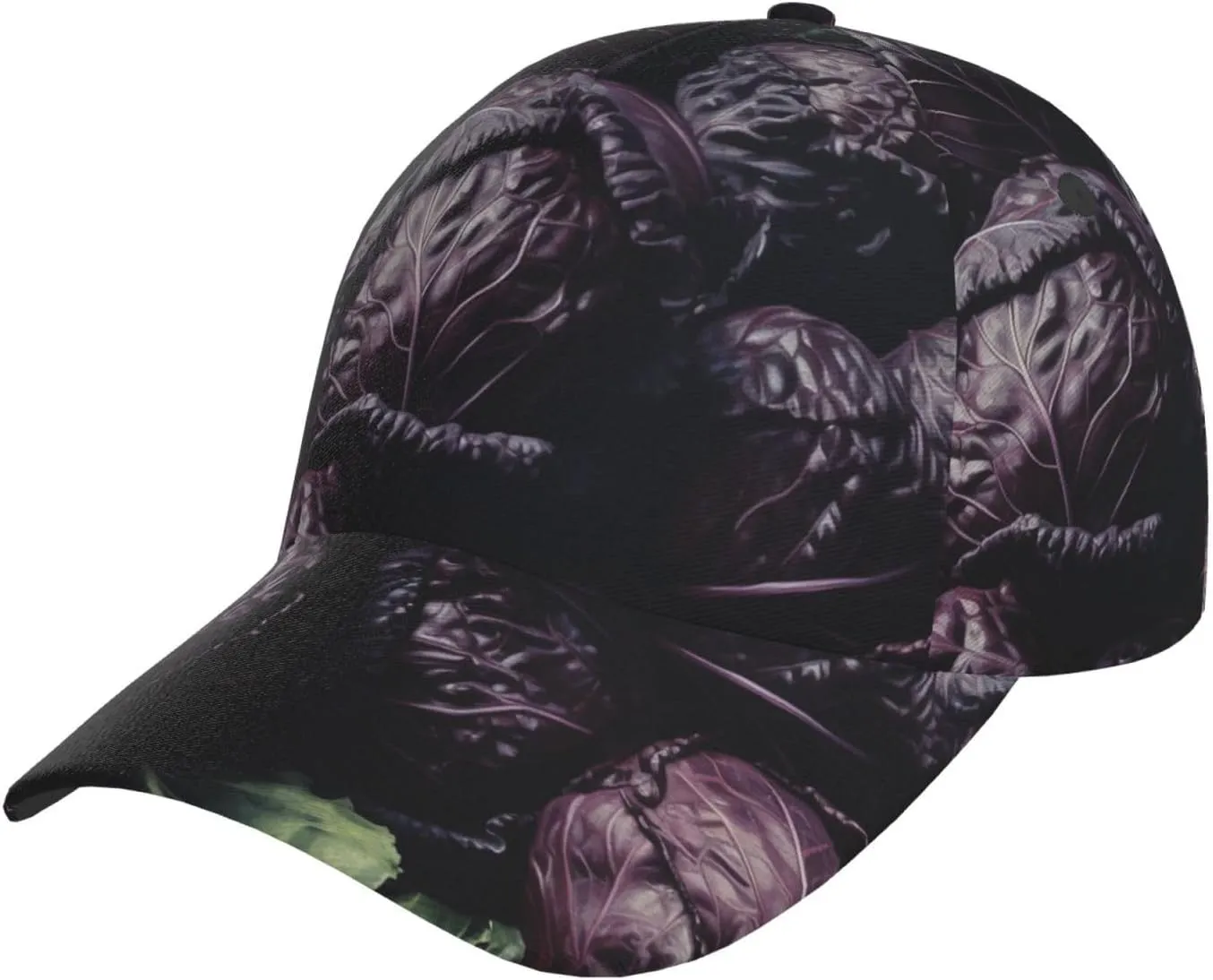 Pile of Purple Cabbage Baseball Cap Women Men Golf Dad Hat Adjustable Classic Baseball Hat Outdoor Sports Caps