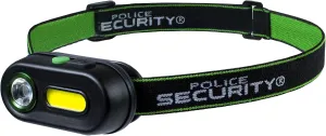 Police Security - Colt-R Flashlight - Water Resistant - Rechargeable Battery