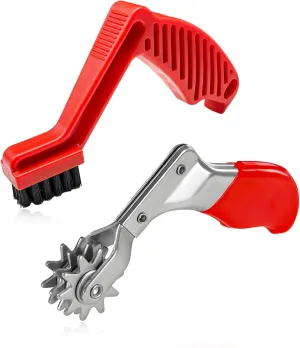 Polishing Pad Conditioning Brush, Buffing Pad Cleaning Spur Tool & Foam Pad Brush, Buffing Pad Cleaner for Revitalizing Polisher Compound Pads Buffer Bonnets, Car Accessories