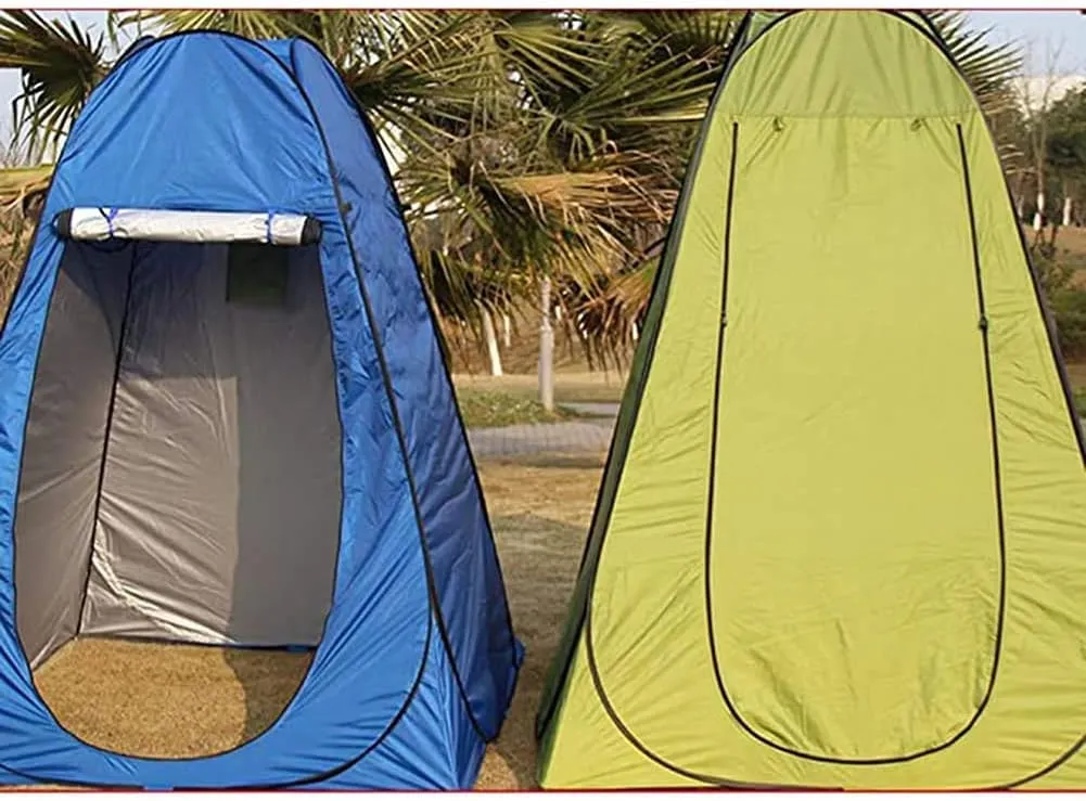 Pop Up Privacy Shower Tent, Portable Outdoor Bathroom Tent,for Camping Beach - Easy Set Up, Foldable with Carry Bag
