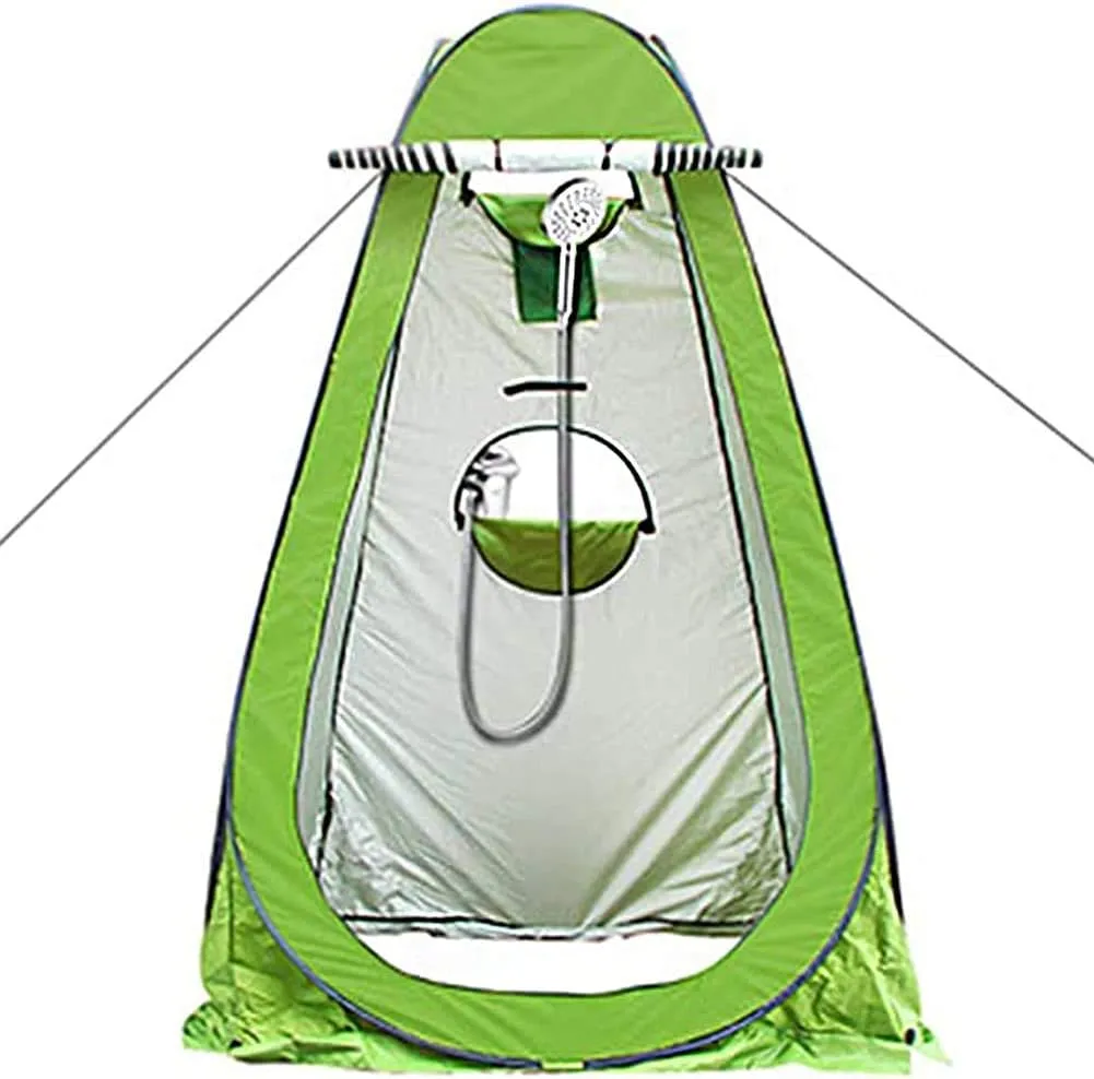 Pop Up Privacy Shower Tent, Portable Outdoor Bathroom Tent,for Camping Beach - Easy Set Up, Foldable with Carry Bag