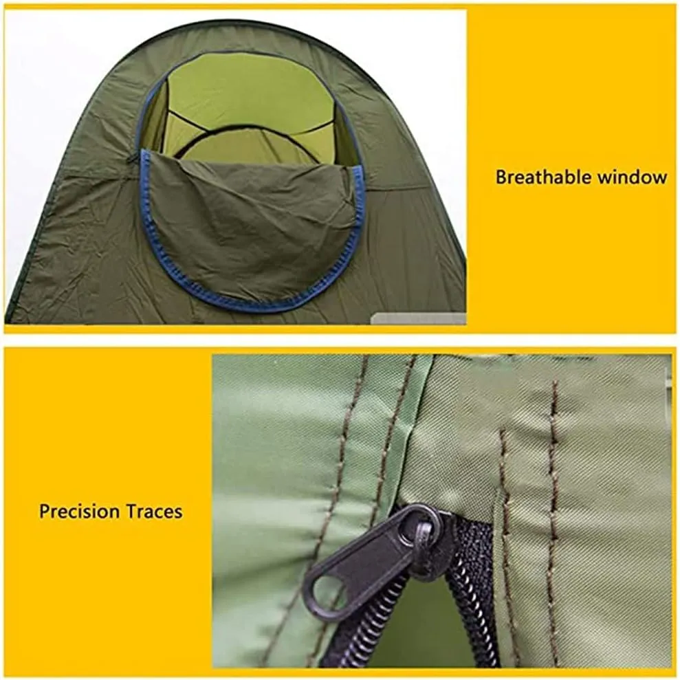 Pop Up Privacy Shower Tent, Portable Outdoor Bathroom Tent,for Camping Beach - Easy Set Up, Foldable with Carry Bag