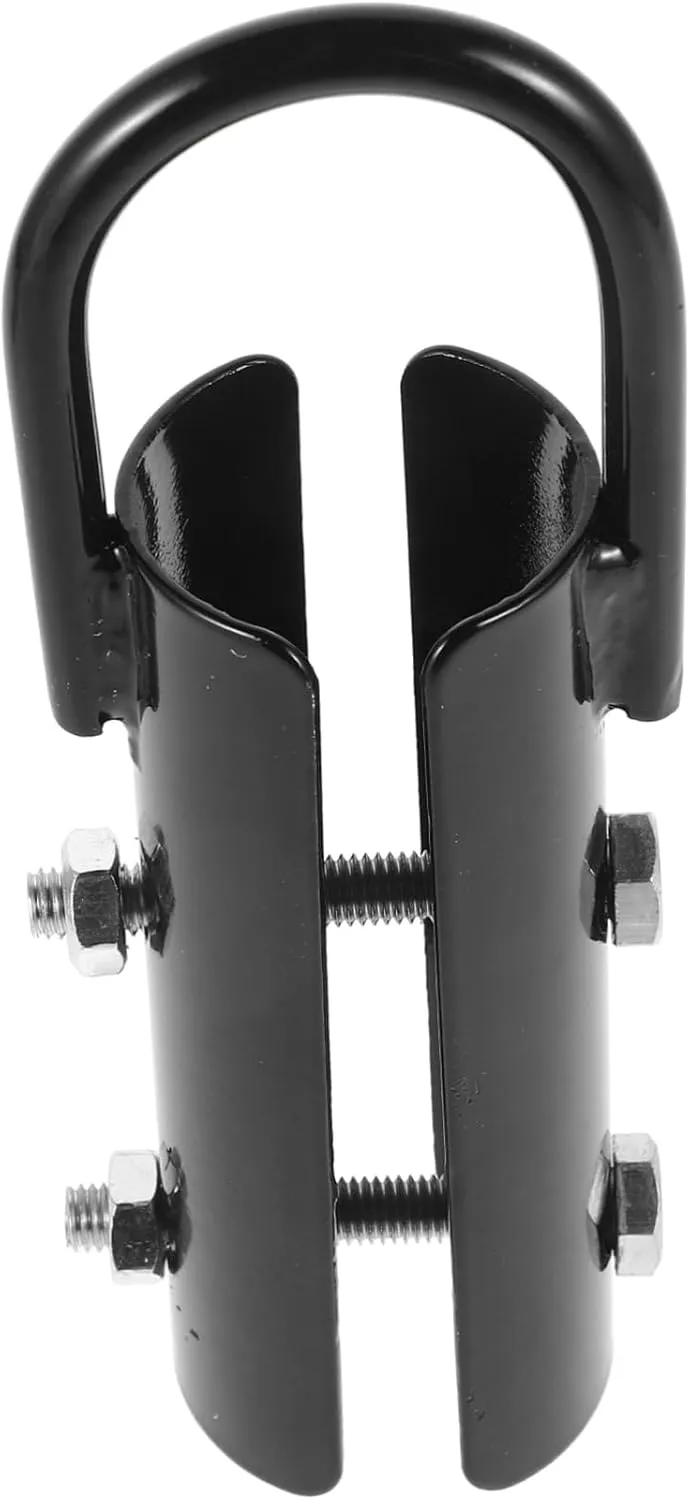 POPETPOP Climbing Rope Tool Bolt Mechanism Easy Installation Gym Rope Clamp for Outdoor Fitness Compact Storage Wide Compatibility Fitness Accessory