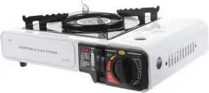 POPETPOP Portable Gas Stove for Outdoor Cooking Multi-Function Barbecue Burner for Camping Compact and Sturdy Design for BBQ and Picnics
