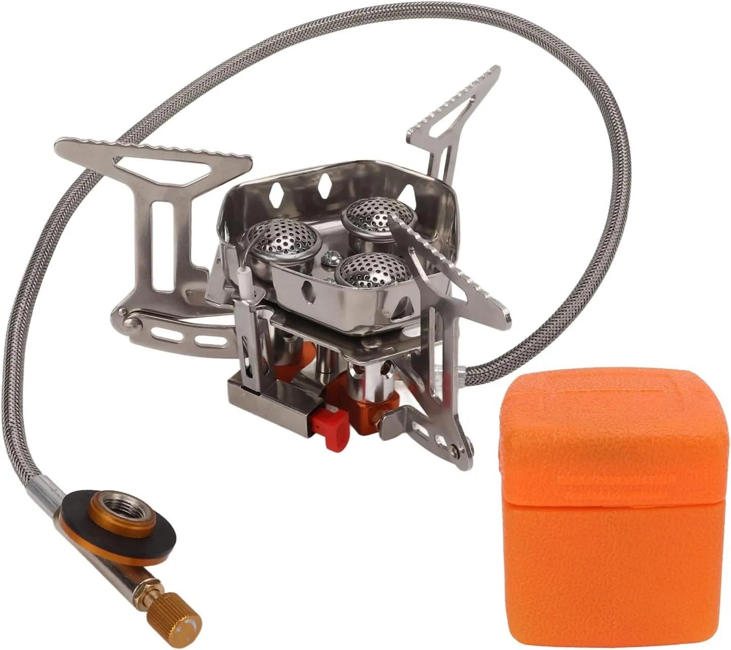 Portable and High Power Outdoor Gas Stove,Mini Camping Stove,Camping Gas Stove,Portable Gas Stove - Perfect for Camping and Outdoor Cooking