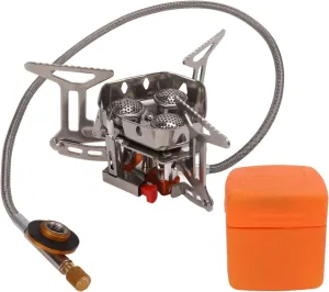 Portable and High Power Outdoor Gas Stove,Mini Camping Stove,Camping Gas Stove,Portable Gas Stove - Perfect for Camping and Outdoor Cooking