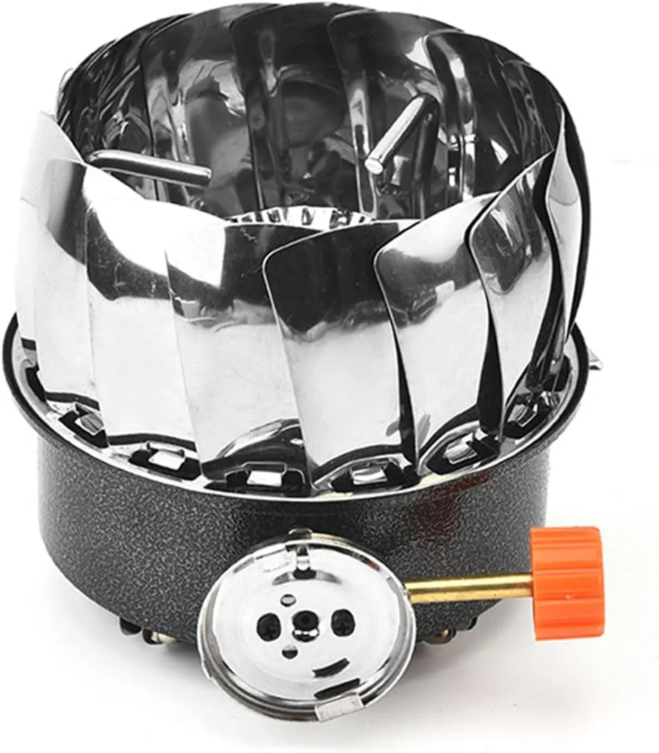 Portable Backpacking Stove Foldable Cookware Portable Outdoor Stove Suitable For Outdoor Enthusiasts Picnicking Lover