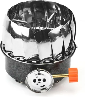 Portable Backpacking Stove Foldable Cookware Portable Outdoor Stove Suitable For Outdoor Enthusiasts Picnicking Lover