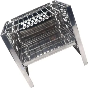 Portable Bbq Grill Charcoal Hibachi Grill for Outdoor Cooking Camping Cooking Bbq Stove Garden Barbecue Stove Mini Firewood Burner Tool