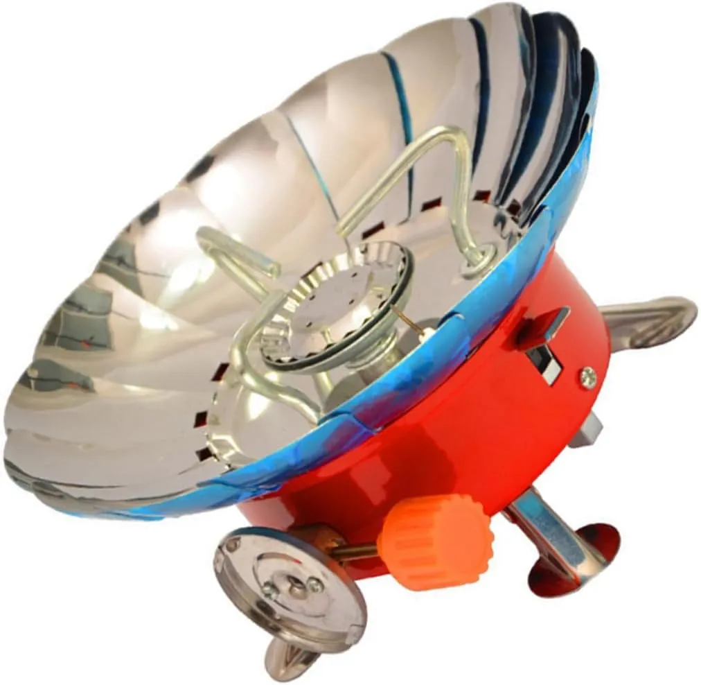 Portable Camping Gas Stove Burner Windproof Hiking Stove for Outdoor Cooking Lightweight and Compact Easy to Fold for Backpacking and Camping Activities