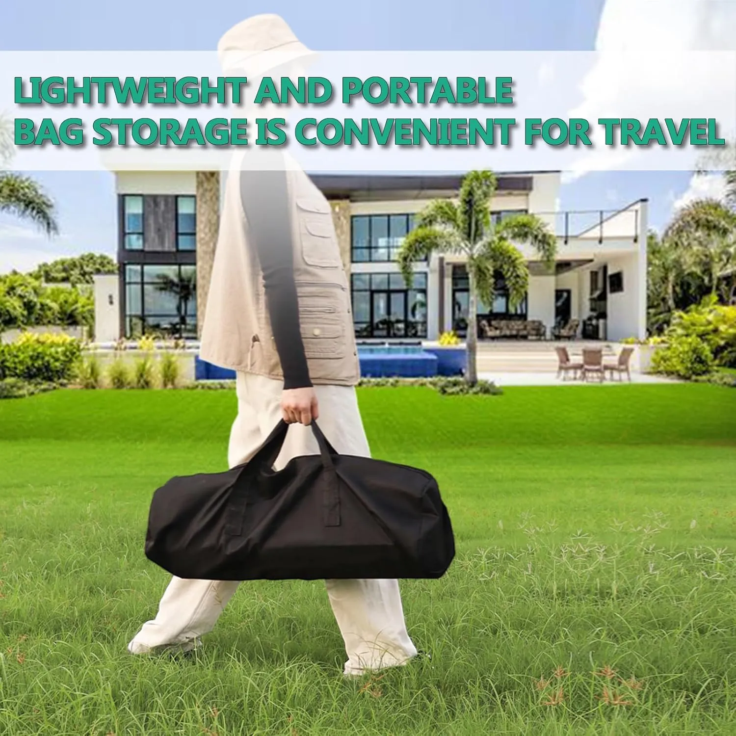 Portable Camping Side Table, Lightweight Aluminum Folding Tables with Carry Bag, Ideal for Picnic, BBQ, Cooking, and Outdoor Adventures Wood Color 50×53×50cm/19.7×20.9×19.7in