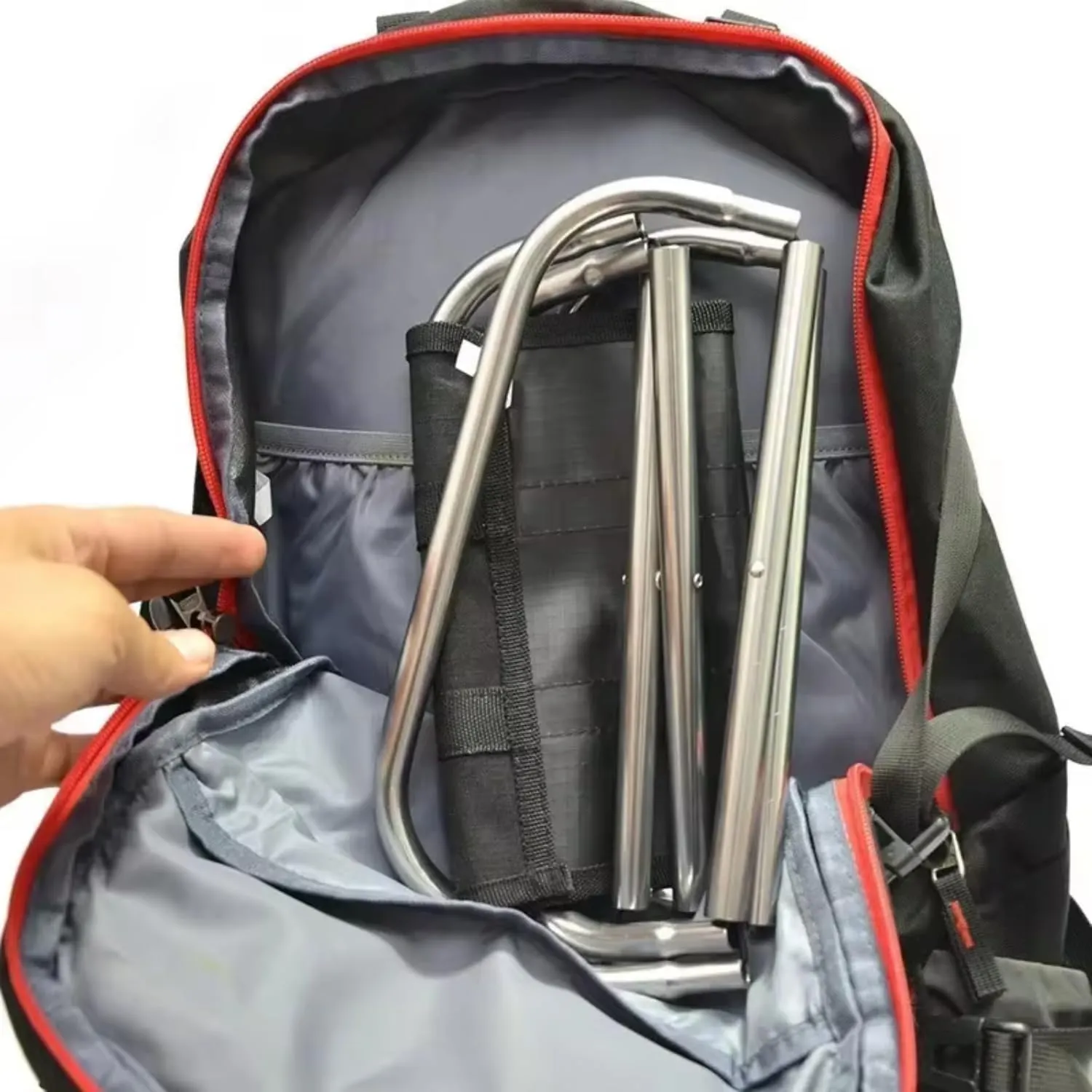 Portable Folding Fishing Chair Picnic Camping StoolFolding Small Stool Outdoor Aluminiun Alloy Fishing Chair