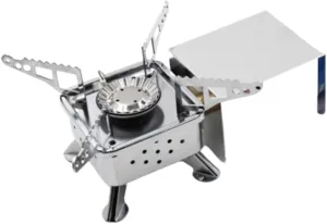 Portable Folding Outdoor Gas Camping Stove Picnic Cooker Stove with Collapsible Bracket