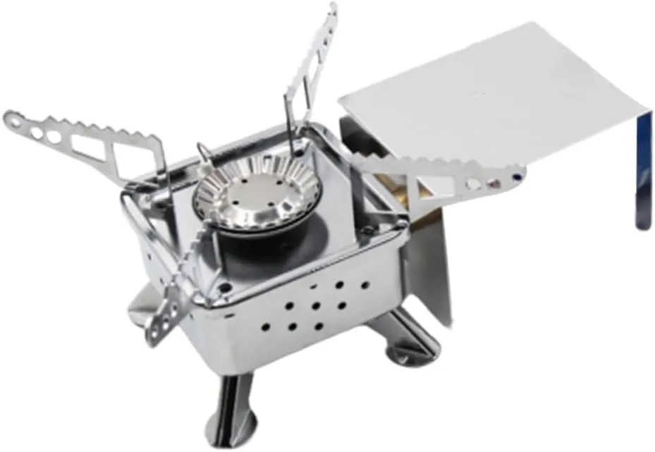 Portable Folding Outdoor Gas Camping Stove Picnic Cooker Stove with Collapsible Bracket