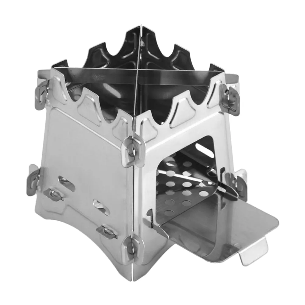 Portable Folding Stainless Steel Camping Stove