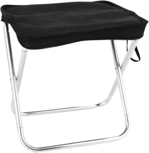 Portable Folding Stool Lightweight Collapsible Camping Chair for Fishing Hiking Outdoor Activities Compact Multi Function Bench for Easy Travel Durable and Stable Design