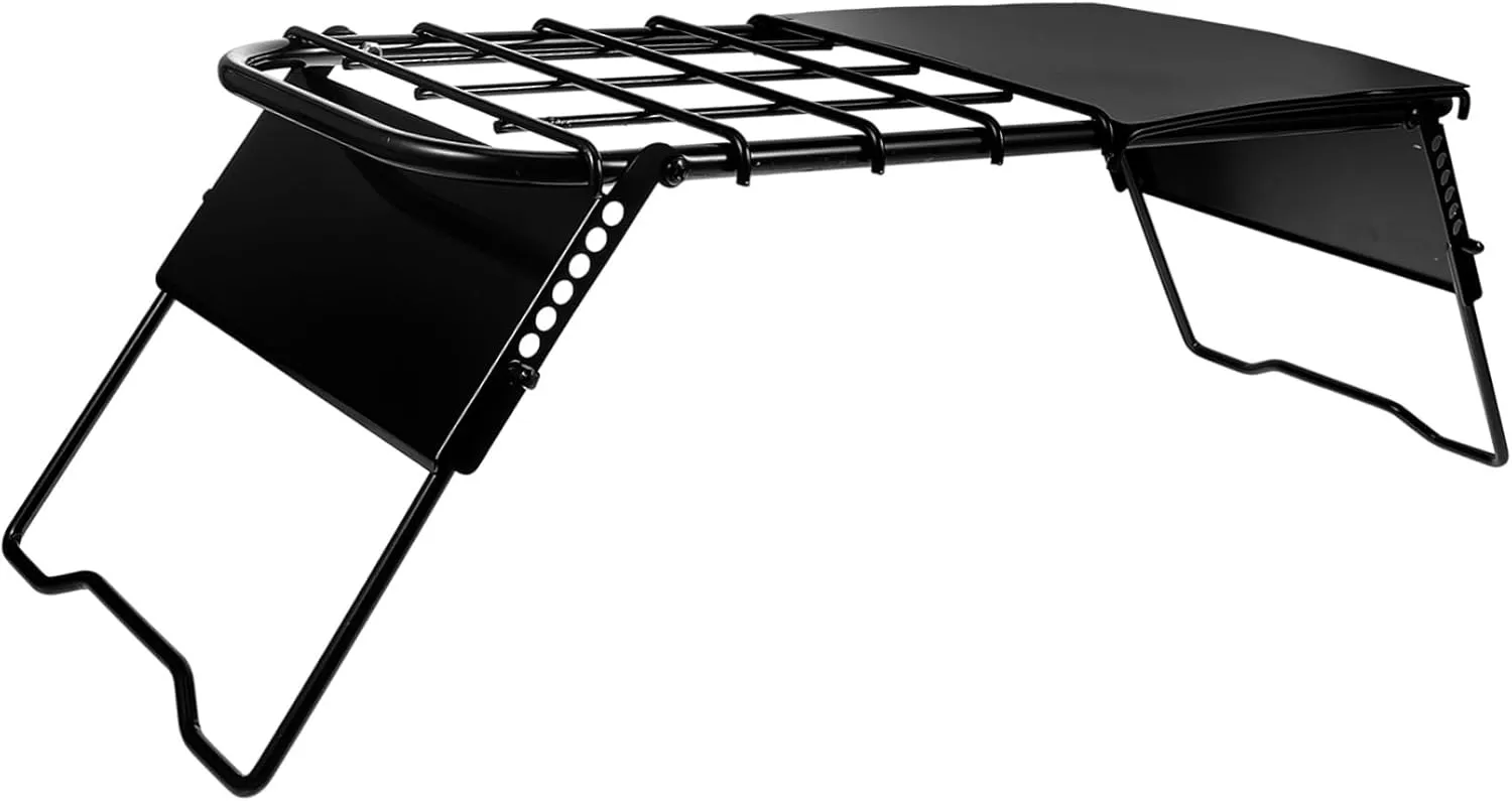 Portable Folding Table for Camping Hiking Outdoor Picnic Compact Lightweight Metal Telescopic Folding Table Mini Stove Rack