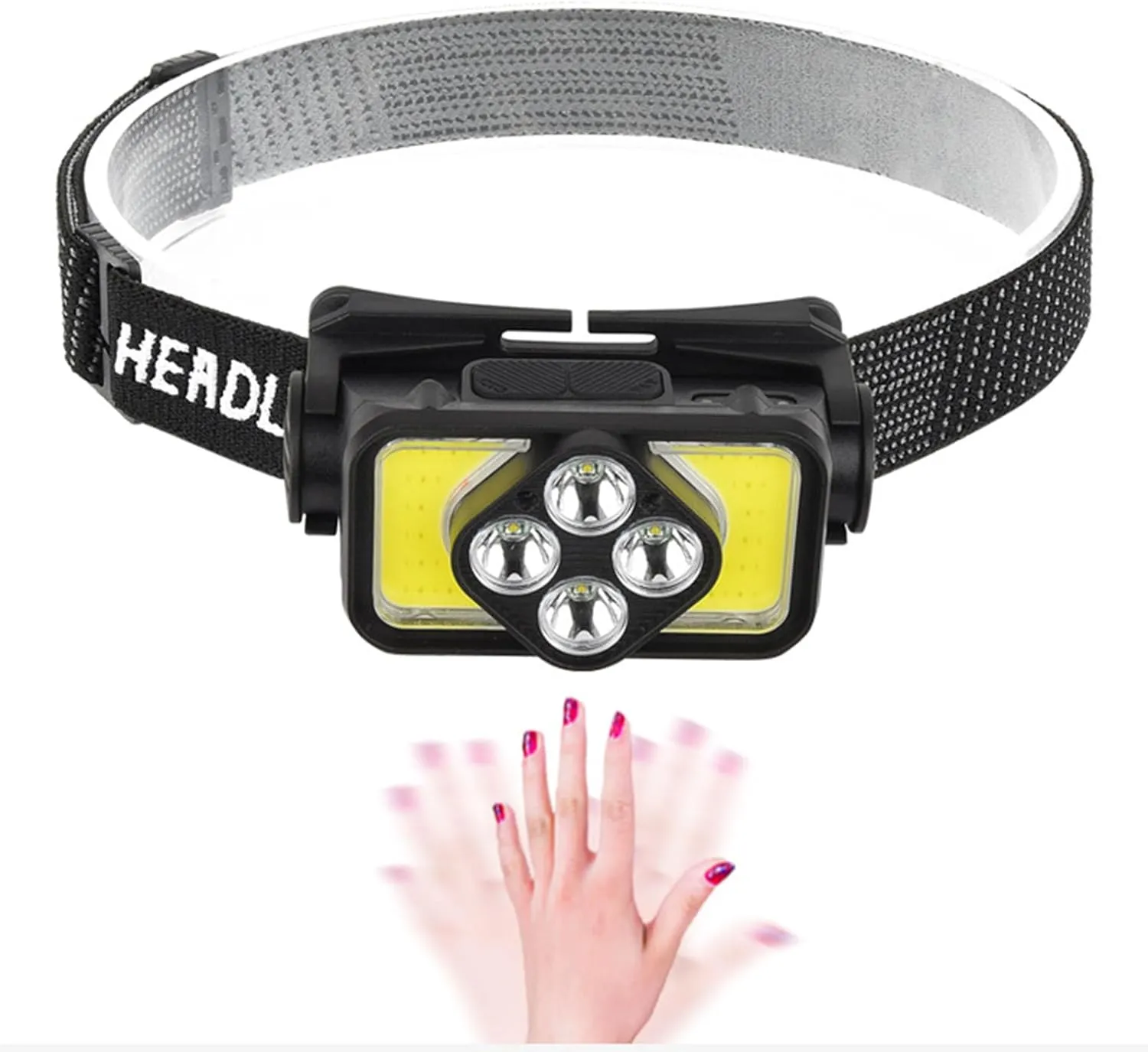 Portable LED Fishing Light with Motion Sensing Emergencies Lighting for Camping Repair and Power Outages