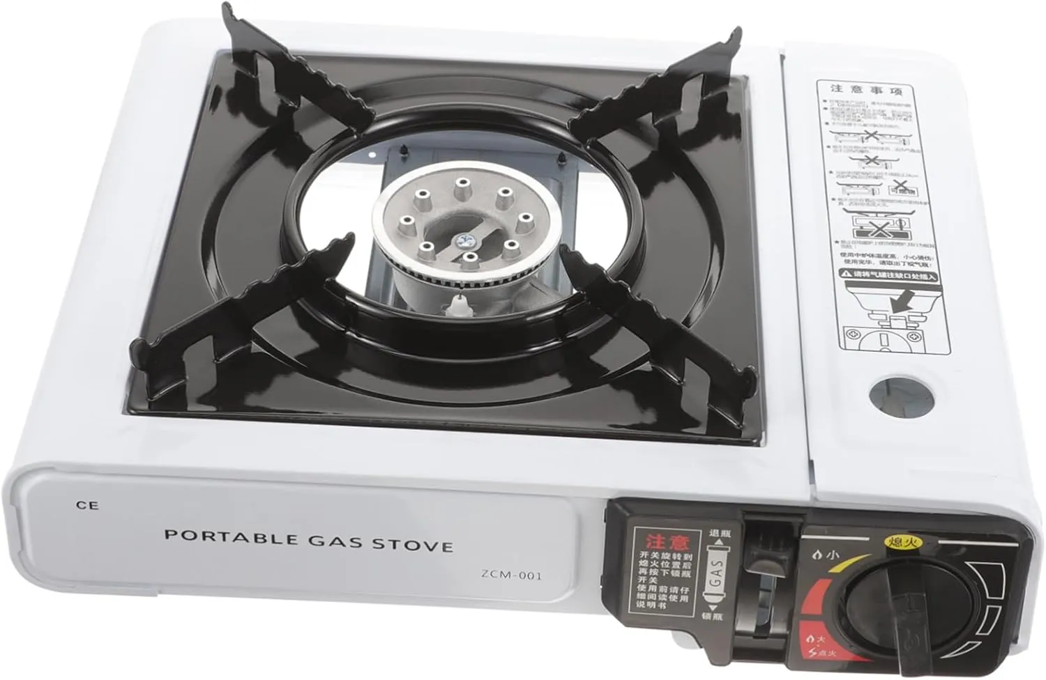 Portable Multi-Function Gas Stove Compact Camping Accessory for Outdoor Barbecue and Cooking Flame Lightweight Design for Picnics and Hiking Trips