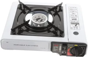 Portable Multi-Function Gas Stove Compact Camping Accessory for Outdoor Barbecue and Cooking Flame Lightweight Design for Picnics and Hiking Trips