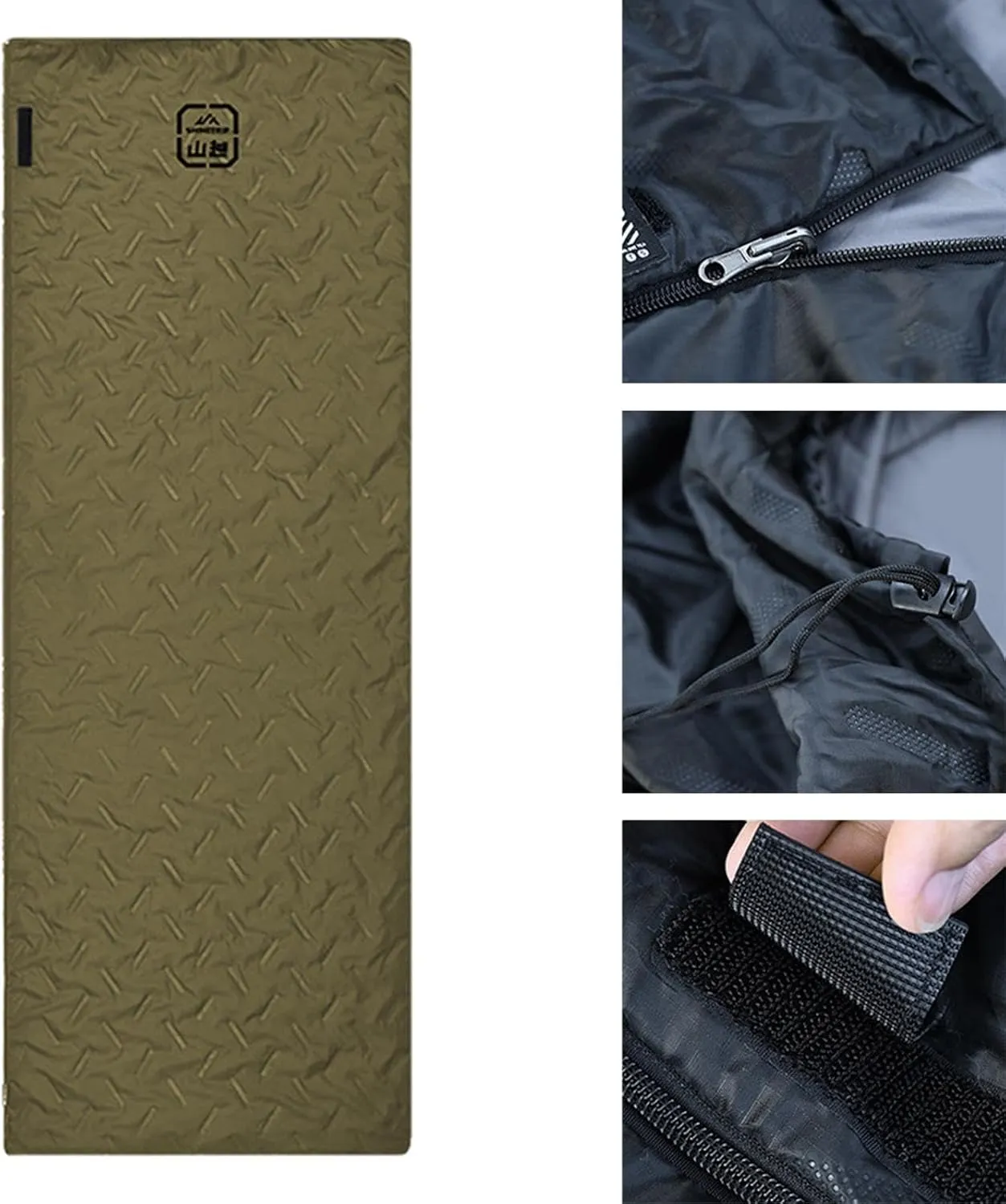 Portable Sleeping Bag with Storage Pouch for Outdoor Activities
