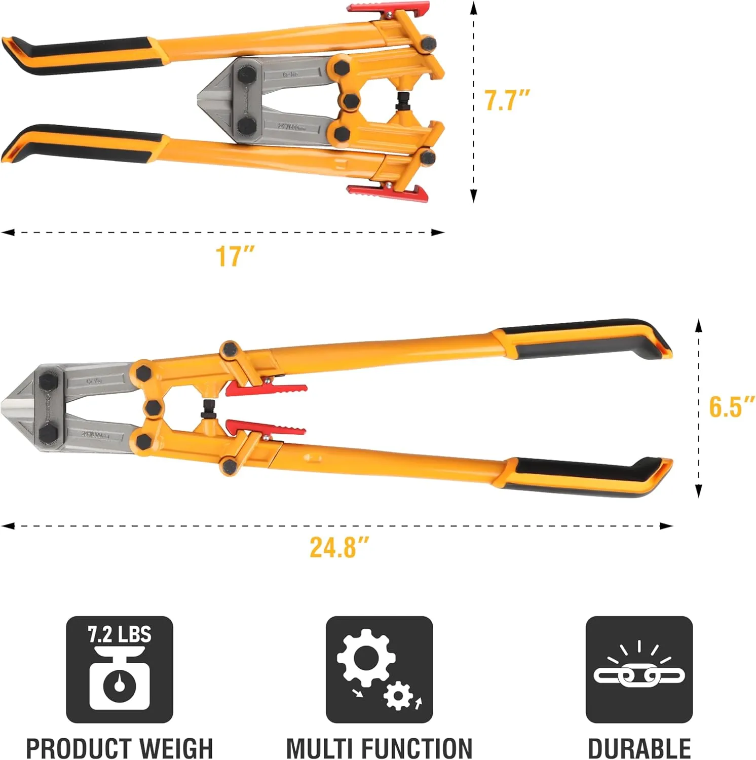Power Grip Bolt Cutter, 39-124, 24 Inches