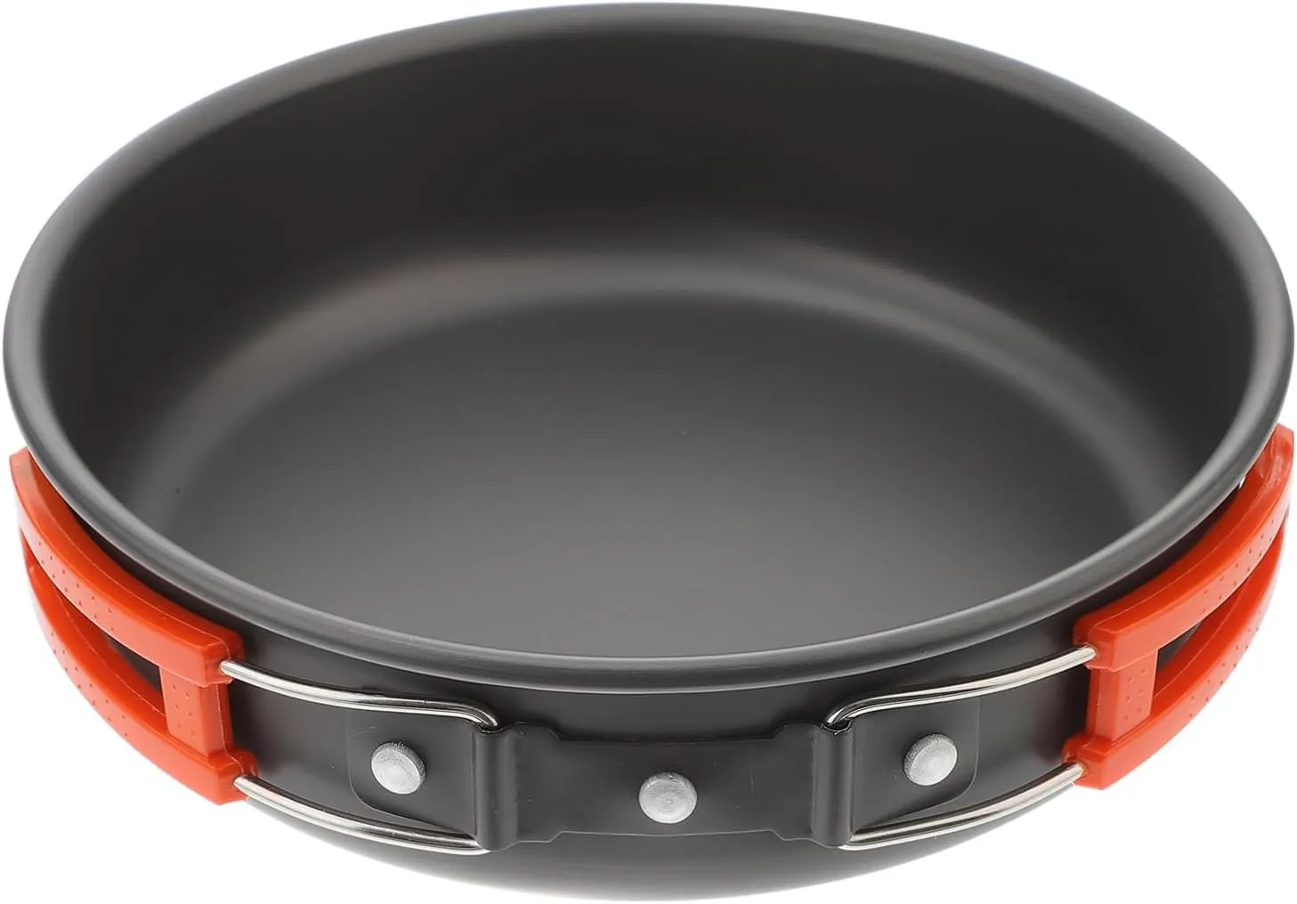 Practical Outdoor Frying Pan Sturdy Non-Stick Skillet for Camping Picnic and Hiking