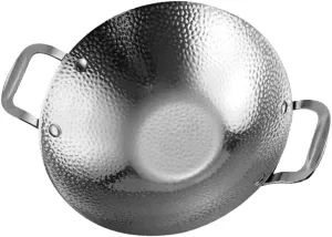 Practical Pot Small Hot Pot Korean Pan Stainless Steel Stockpot Non-stick Surface for Kitchen