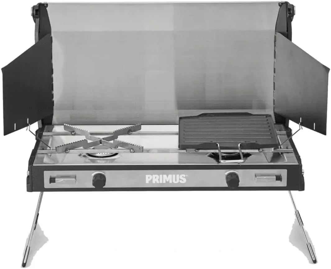 Primus Tupike 2-Burner Portable Camping Stove, Multi, one Size (P-350151)