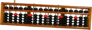 Professional Abacus for Learning Vintage Column Chinese Bead Calculator Arithmetic Tool for Students and Adults Enhances Numeracy Skills and Brain Development
