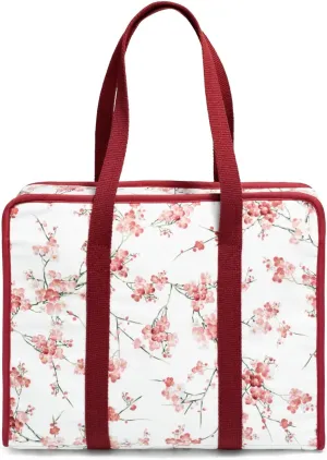 Prym Purpose, White Floral Project Organizer Bag, One Size