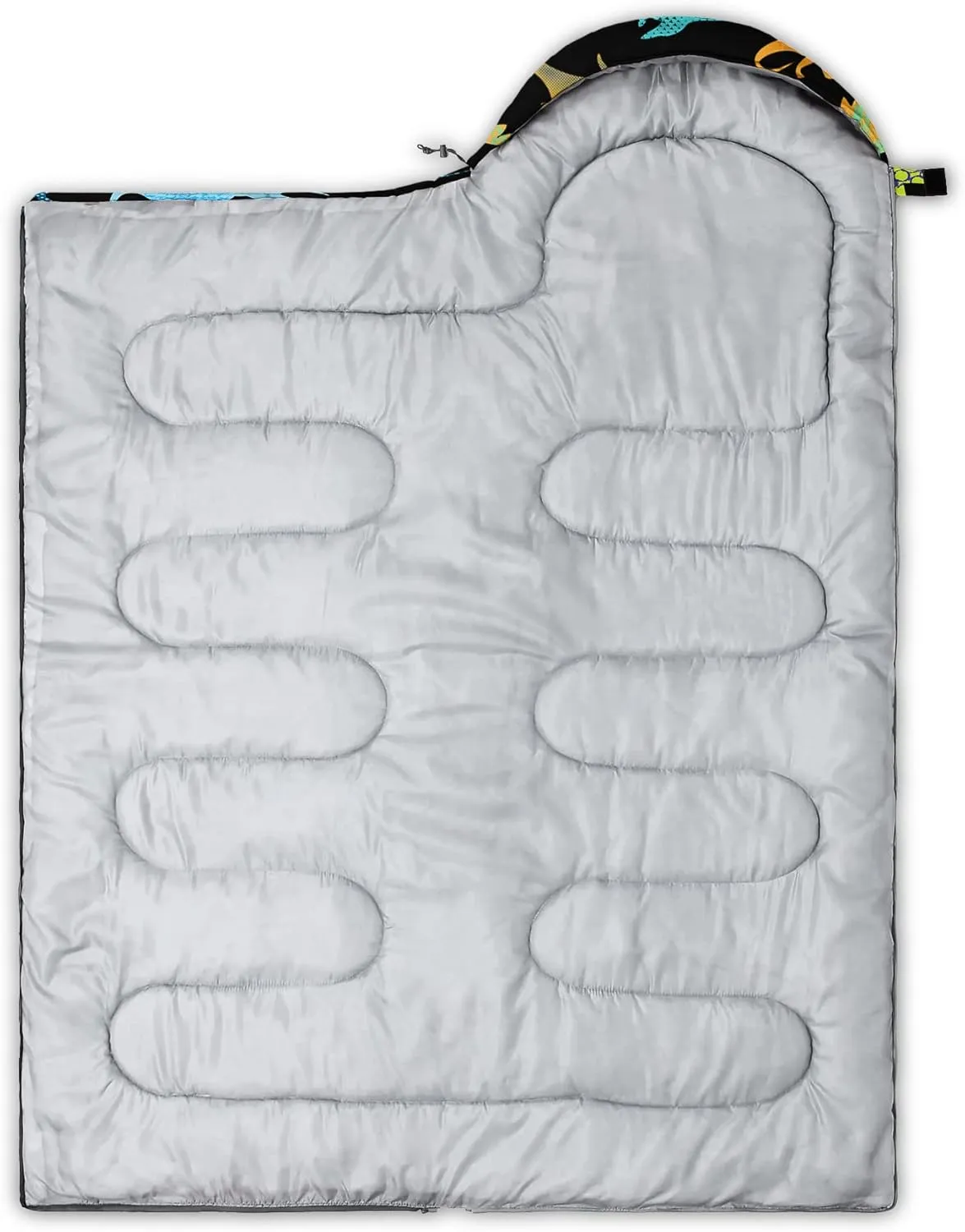 QOOMO Camping Sleeping Bags,3 Season Warm & Cool Weather,Lightweight,Waterproof Sleeping Bags for Adults & Kids,Traveling,and Outdoors,Camping Gear Equipment