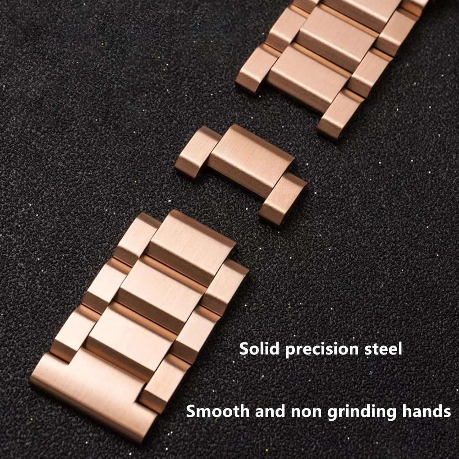 Quick Release Stainless Steel Watch Band Metal Matte brushed Watch Strap 18mm 20mm 22mm Smartwatch Replacement Band Men Women