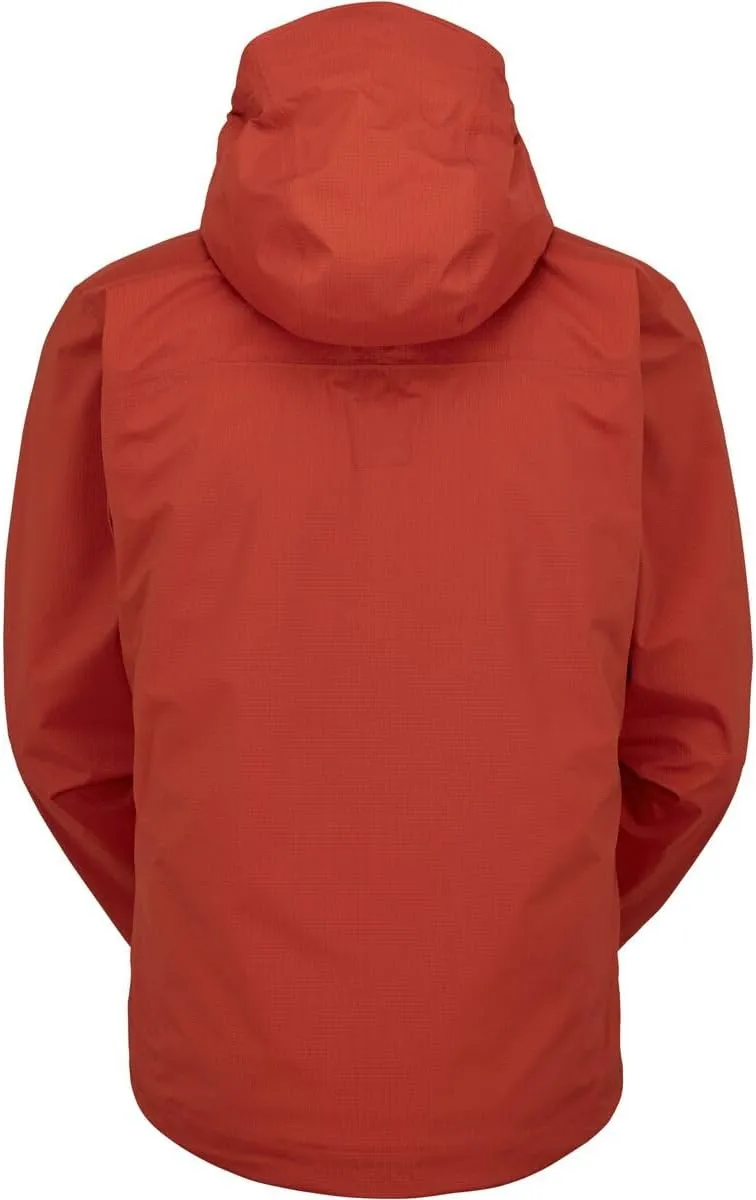 Rab Men's Firewall Light Jacket Lightweight Waterproof Hooded Coat for Hiking & Trekking