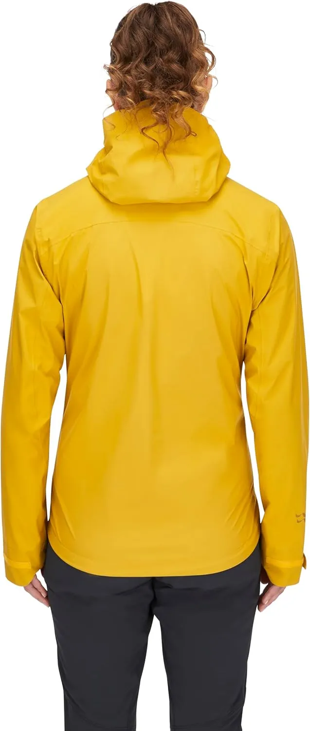 Rab Women's Downpour Light Jacket - Lightweight Waterproof Hooded Coat for Hiking & Trekking