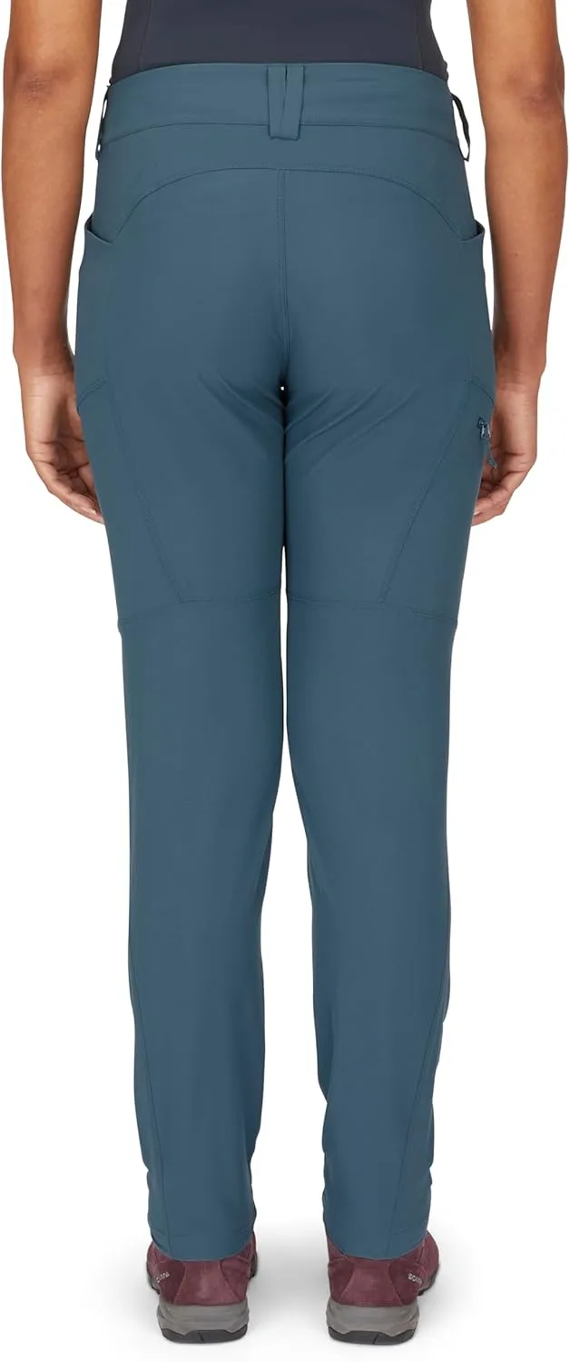 Rab Women's Incline Light Pants - Lightweight Breathable Pants for Hiking, Trekking, & Climbing