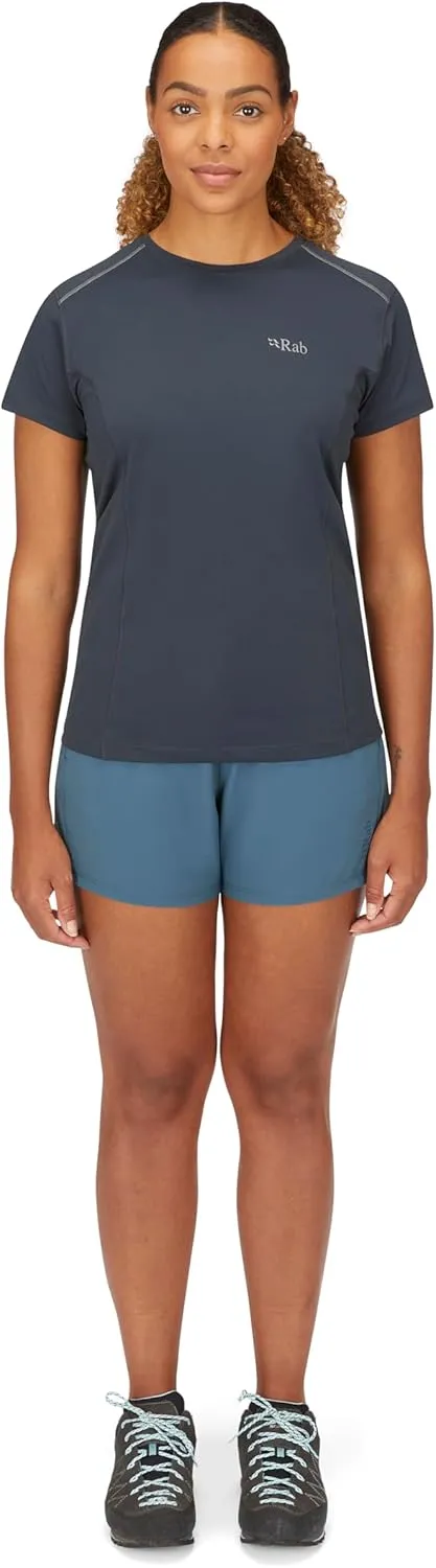Rab Women's Momentum Shorts - Quick-Drying Lightweight Active Shorts for Hiking, Trekking, & Climbing