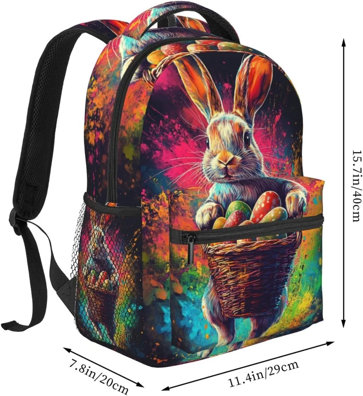 Rabbit Portable Backpack For Trekking Unisex Commute