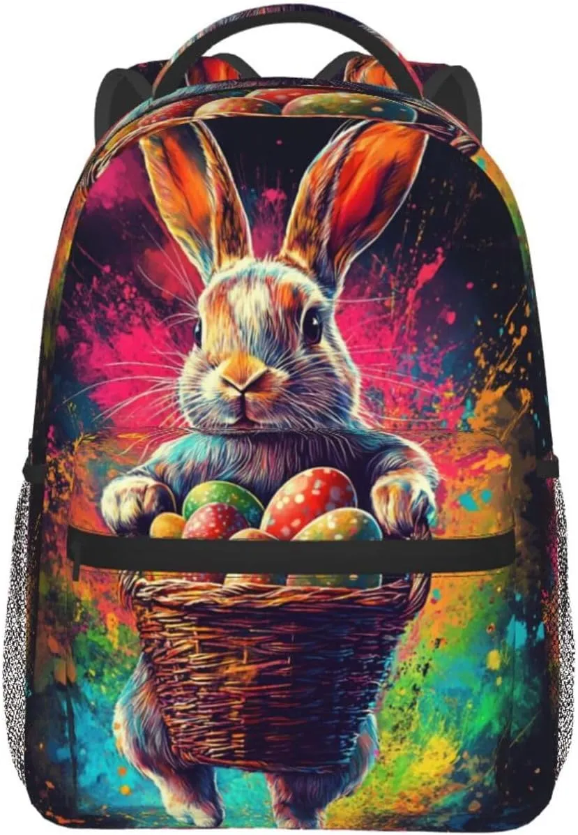 Rabbit Portable Backpack For Trekking Unisex Commute