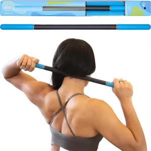 RAD Rod – Compact Deep Tissue Massage Roller Stick – Myofascial Release Tool for Legs, Back, Neck, Arms & Shoulders – Muscle Roller for Mobility & Recovery