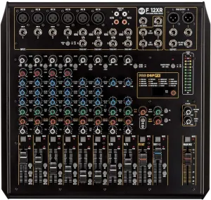 RCF F-12XR 12-Channel Mixing Console With Multi-Fx & Recording
