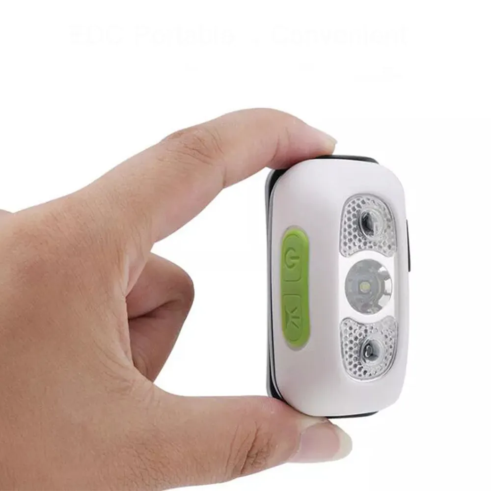 Rechargeable 4 Modes LED Flashlight Head Lamp