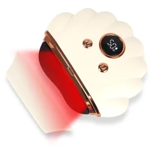 Red-Light-Therapy-for-Face Massager, Electric Gua Sha Heat Vibrating Body Massage Facial Skin Care Tool Sculpting Device, Red Led Light Therapy Wand Anti-Aging Wrinkle Puffiness Reduction Neck Tighten
