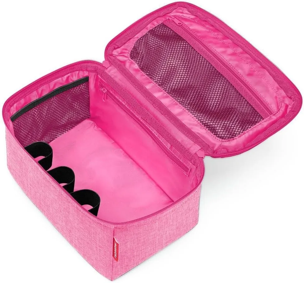 reisenthel Beautycase Square Toiletry Bag Luggage Organiser Cosmetic Bag, Twist Pink, One Size, Sport